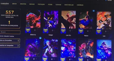 VENDO CONTA LOL COM MAIS DE R$4.000,00 REAIS INVESTIDOS