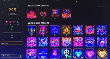 VENDO CONTA LOL COM MAIS DE R$4.000,00 REAIS INVESTIDOS