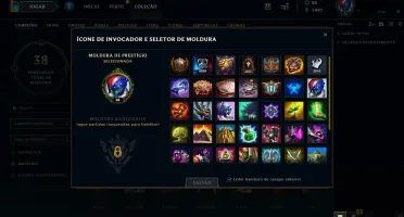 conta lol level 30 unranked