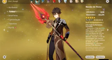 CONTA END GAME MELHORES DPS 5* E SUAS ARMAS 5*