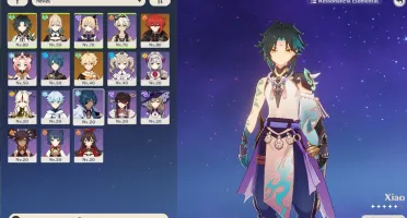 Diluc + Xiao