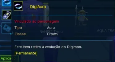 Ladmo Omega tamer lv 110 aura, chip jogress e roupa permas