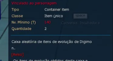 Ladmo Omega tamer lv 110 aura, chip jogress e roupa permas