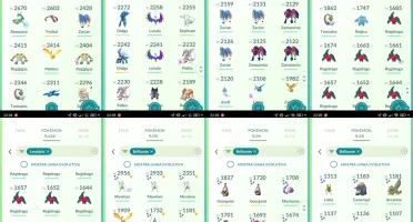 LV 68 |123 Lendários| 79 Brilhantes (Shiny), 11 Míticos A099