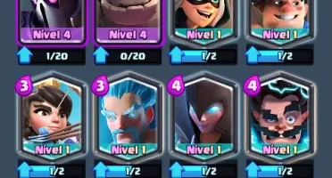 NV11 // CONTA CLASH ROYALE ARENA 10 +10 LENDARIAS