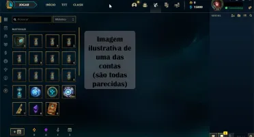 Conta LoL LVL 30 Smurf Unranked