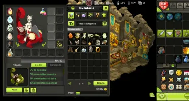 Conta 2 pjs lvl 200 Dofus Touch - Serv. Blair