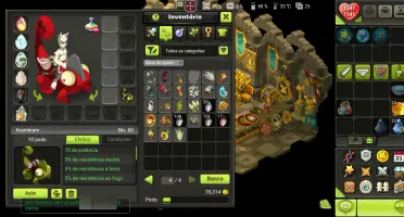 Conta 2 pjs lvl 200 Dofus Touch - Serv. Blair