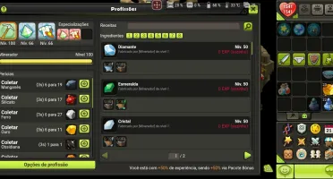 Conta 2 pjs lvl 200 Dofus Touch - Serv. Blair