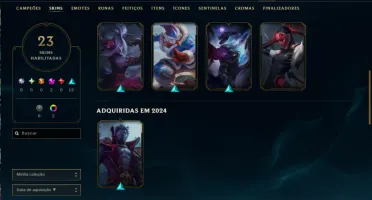 Conta League of Legends Lux Florescer Espiritual