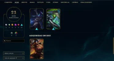 Conta League of Legends Lux Florescer Espiritual