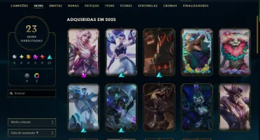 Conta League of Legends Lux Florescer Espiritual