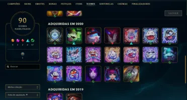 Conta League of Legends Lux Florescer Espiritual
