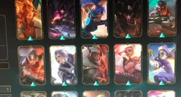 CONTA LOL 109 skins Mono Yasuo/lvl 217