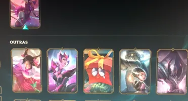CONTA LOL 109 skins Mono Yasuo/lvl 217