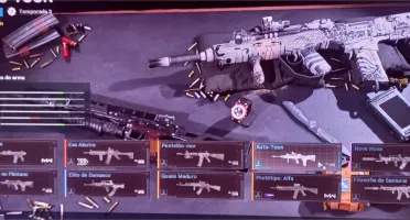 conta de cod warzone, varias skins barata