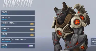 Conta Overwatch/Blizzard Contém 32 skins lendárias