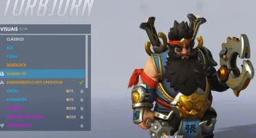 Conta Overwatch/Blizzard Contém 32 skins lendárias