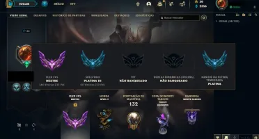 CONTAS - LEAGUE OF LEGENDS -