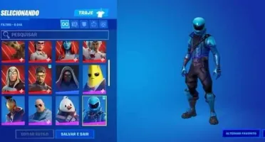Conta rara de fortnite MINTY,TRAVIS,HONOR GUARD, GLOW