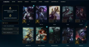 Conta League of Legends Ferro 1 MD10 1/10
