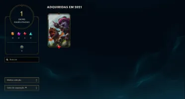 Conta League of Legends Ferro 1 MD10 1/10