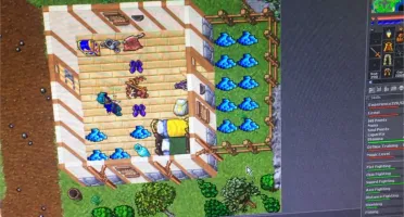 Char de tibia elder druid mundo magera