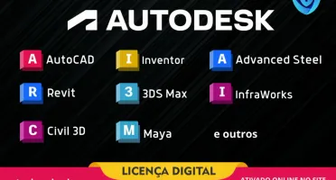 Licença Original Suite Autodesk 2021 até 2024 (47 Softwares)