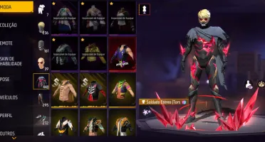 Conta Free Fire LVL 67