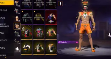 Conta Free Fire LVL 67