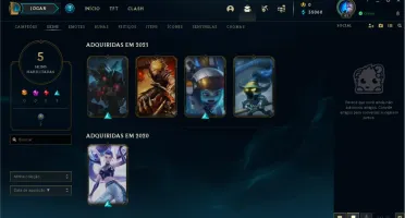 CONTA LOL - D4 (EMAIL NÃO VERIFICADO / 35K DE E.A)