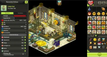 Conta Dofus touch servidor Pandawo e Brutas