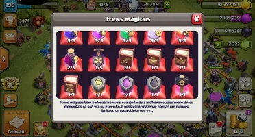 Vendo CV 13 - Líder de Clã nível 10 com 50 membros ativos