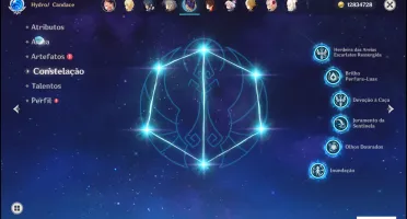 Ganyu+Baizhu+Keqing c1+qiqi+Lança de jade