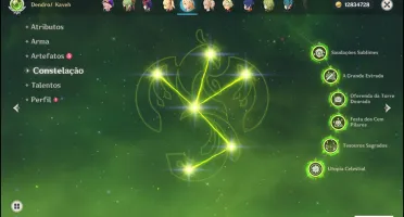 Ganyu+Baizhu+Keqing c1+qiqi+Lança de jade