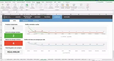 Planilha De Controle De Estoque 3.0