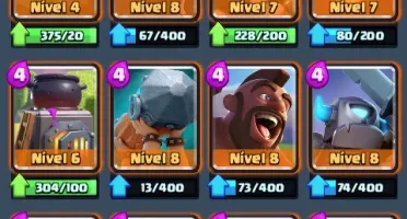 CONTA LVL 11 CLASH ROYALE