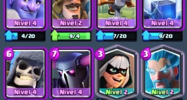 CONTA LVL 11 CLASH ROYALE