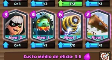 CONTA LVL 11 CLASH ROYALE