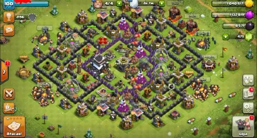 Conta de Clash of clans cv9