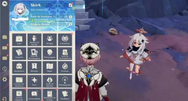 Conta Genshin Skirk + Escoffier