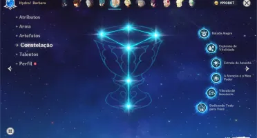 GENSHIN IMPACT 5 X 5 ESTRELAS 4X5 ARMAS 20 PERSONAGENS AR35