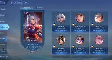 Conta main mago, com wr Altos