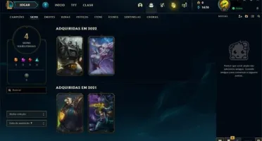 Conta Smurf Platina IV - PROMOÇÃO