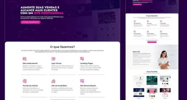 Template Site Criative Agência de Marketing + Elementor Pro