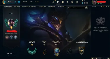 Conta Platina com 385 Skins
