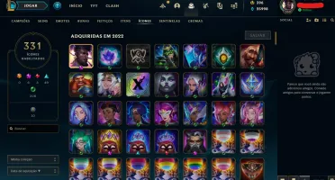Conta Platina com 385 Skins