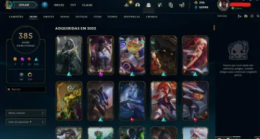 Conta Platina com 385 Skins