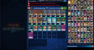 Conta Top Yu-Gi-Oh Duel Links