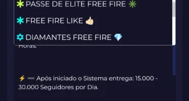 Painel Revenda de Diamantes e Seguidores